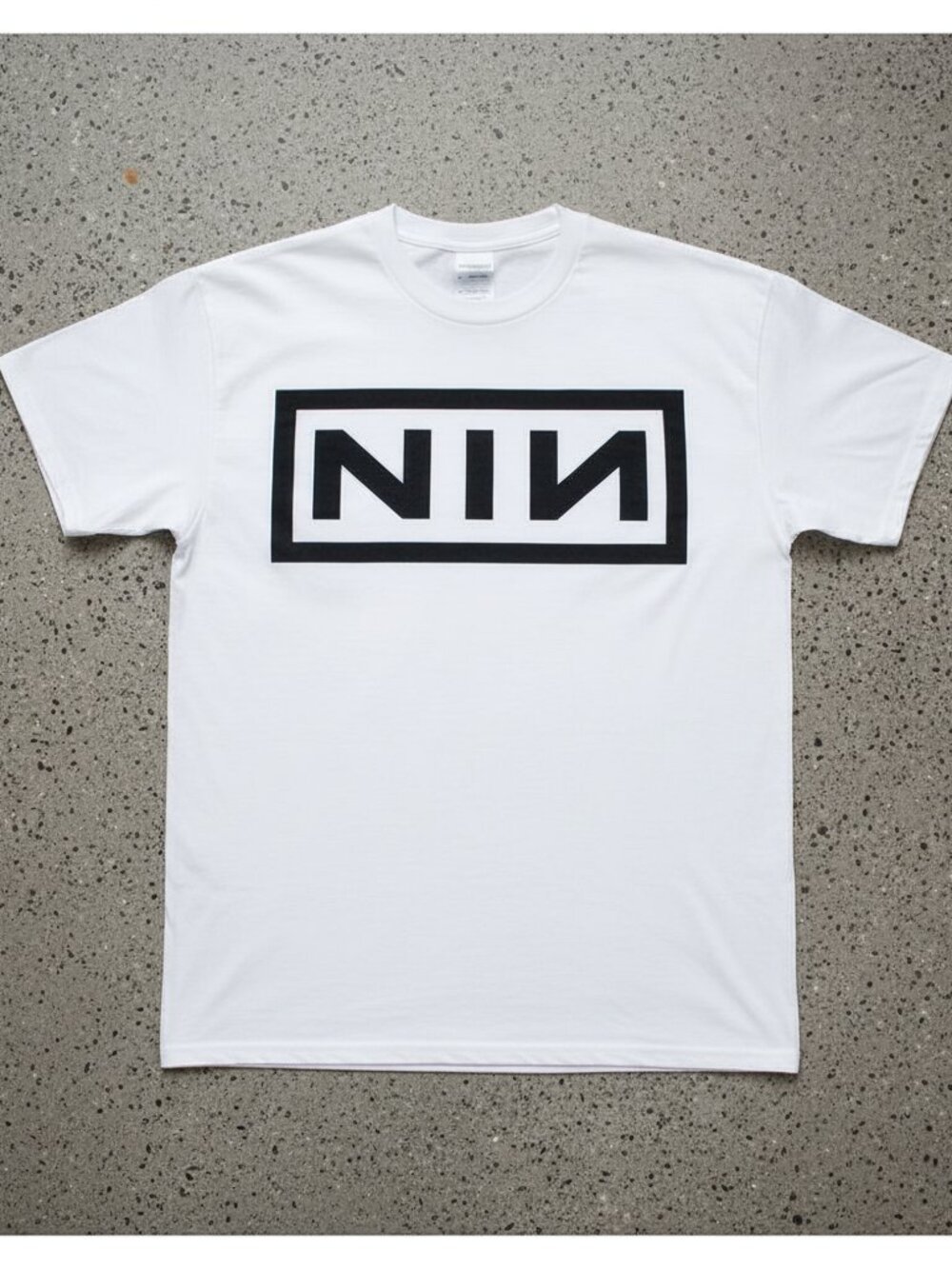 Nine Inch Nails NIN Logo T-Shirt | Minimalist Industrial Rock Graphic Tee